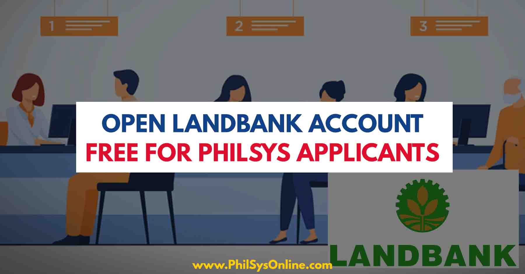 open landbank account philsys applicants